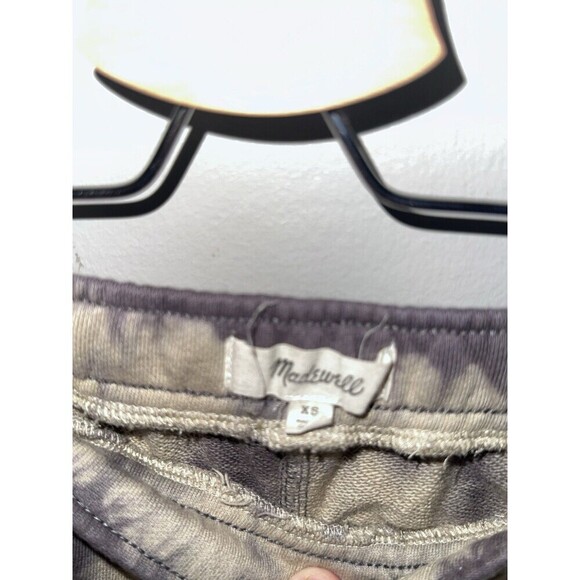 Madewell Tie Dye ReSourced Cotton Sweatshorts Size XS High‎ Rise - Picture 2 of 3